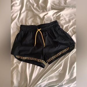Take To The Grave Chain Embroidered Athletic Shorts